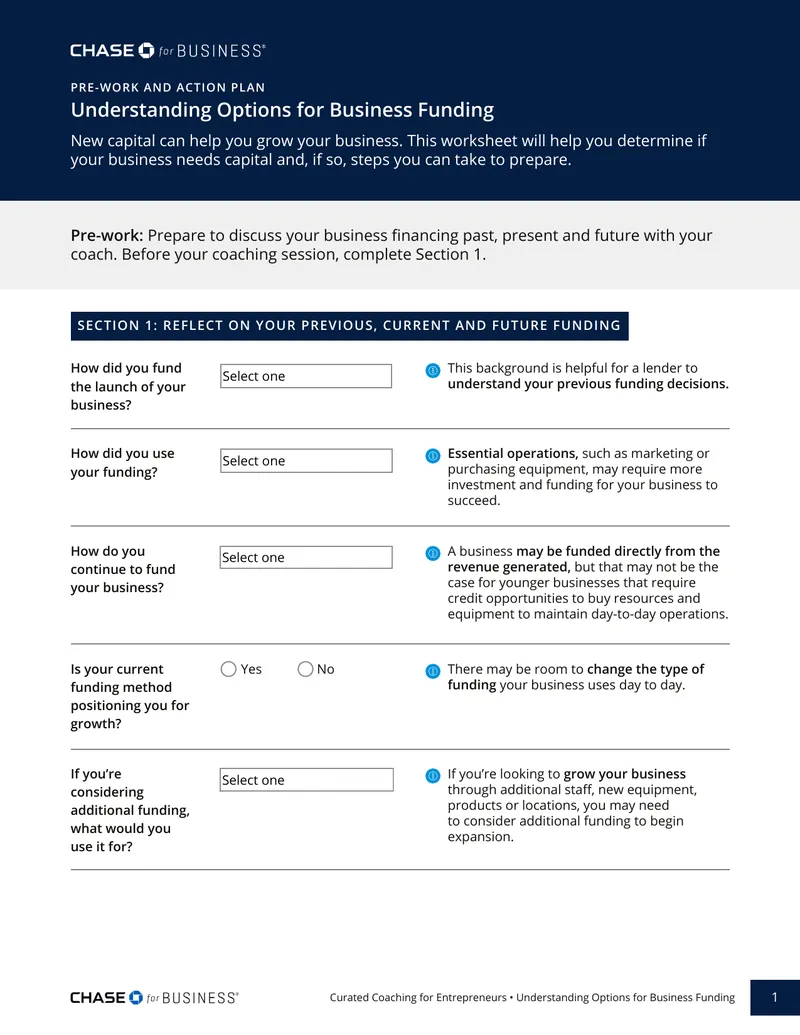 Understanding Options for Business Funding
