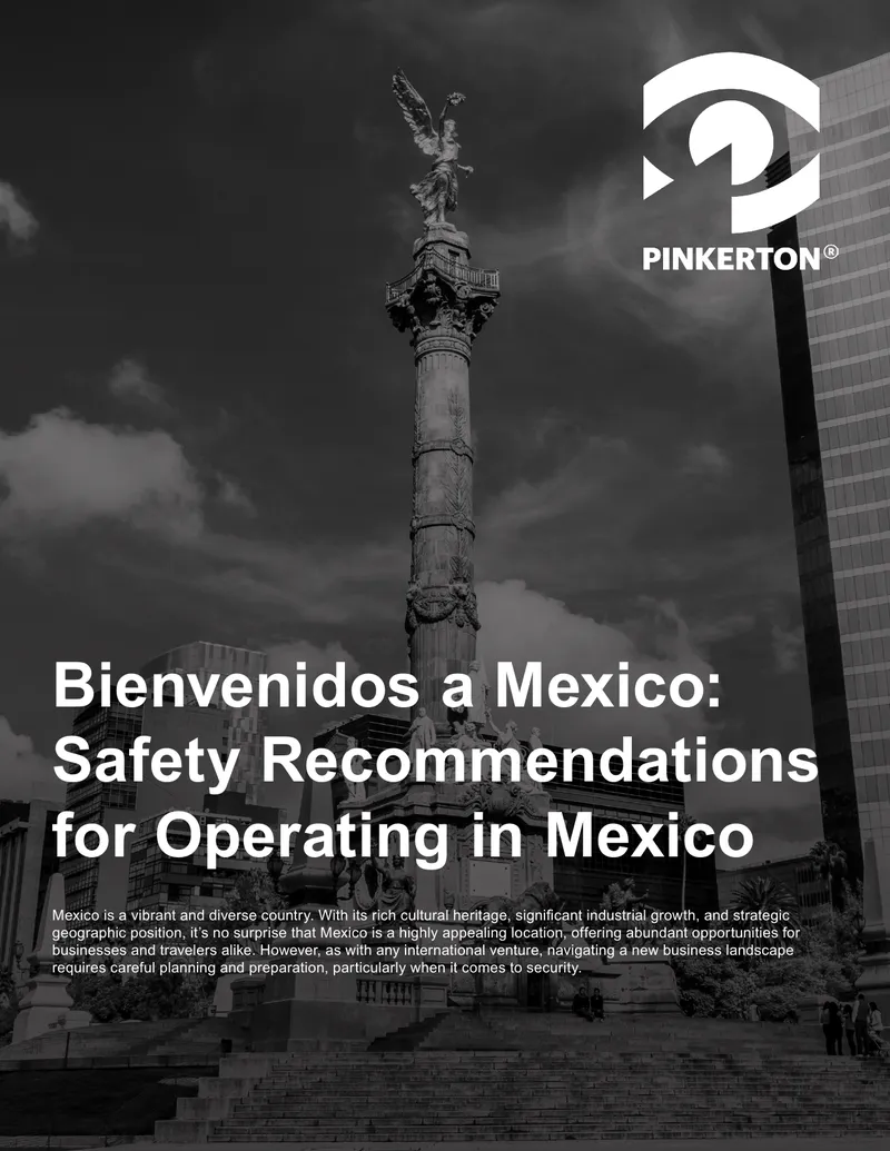 Safety Recommendations for Operating in Mexico