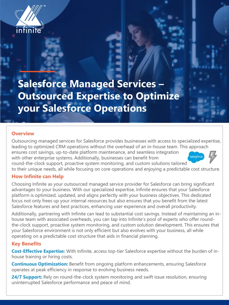 Salesforce Managed Services Overview