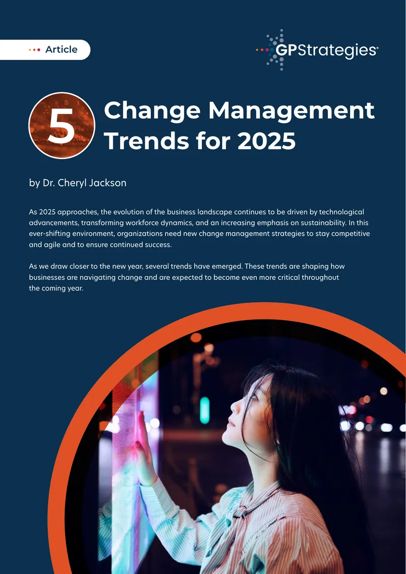 Change Management Trends for 2025