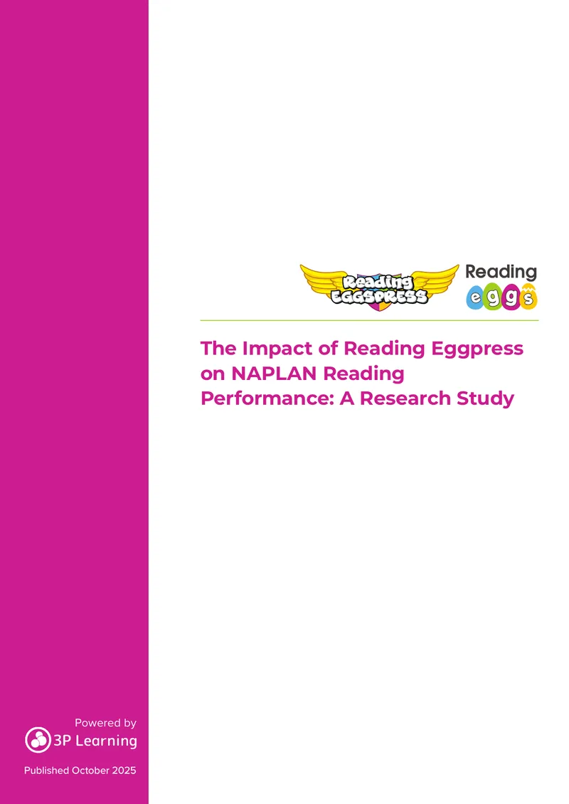 Impact of Reading Eggspress on NAPLAN Performance