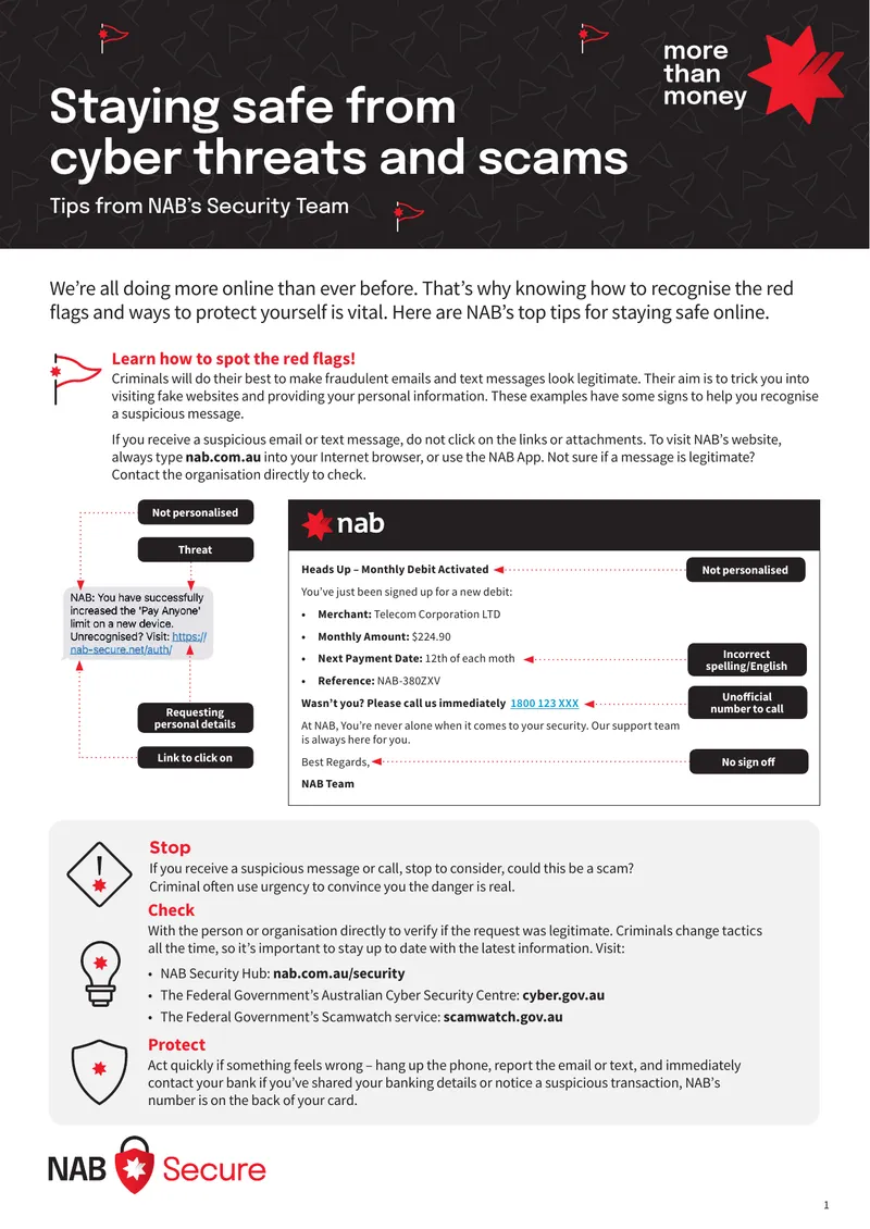 Guidelines for Recognizing and Avoiding Scams