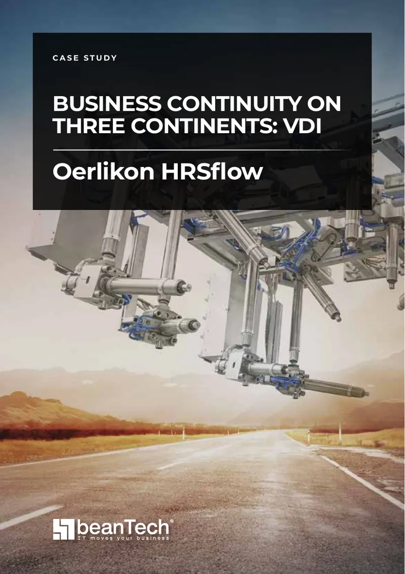 Business Continuity Management Using VDI Technology