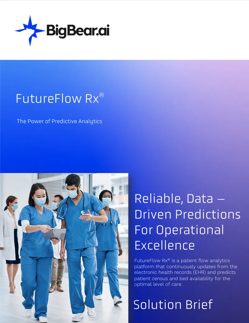FutureFlow Rx Patient Flow Analytics Solution Brief
