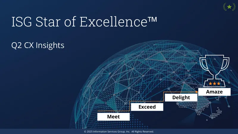 ISG Star of Excellence CX Insights Q2 Report