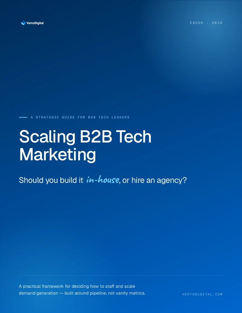 Strategic Guide for B2B Tech Marketing Decisions