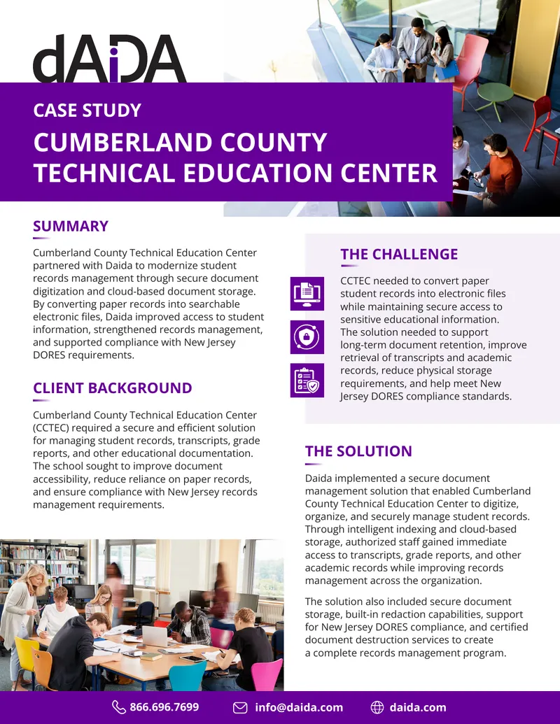 Cumberland County Technical Education Center Case Study