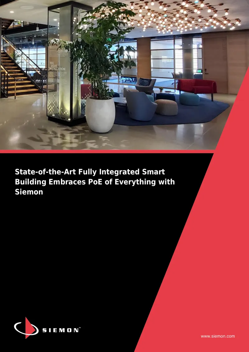 Integrated Smart Building Development with PoE Technology