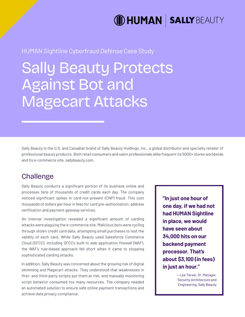 Sally Beauty Cyberfraud Defense Case Study