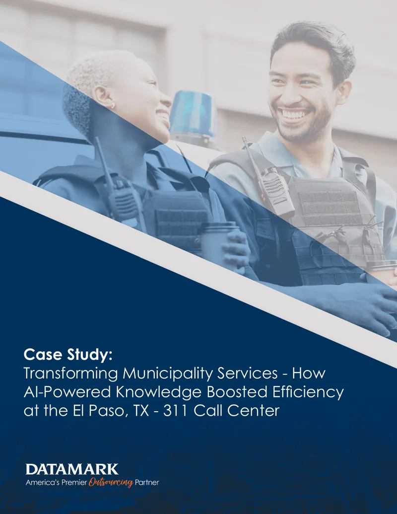 AI Transformation of El Paso 311 Call Center Operations
