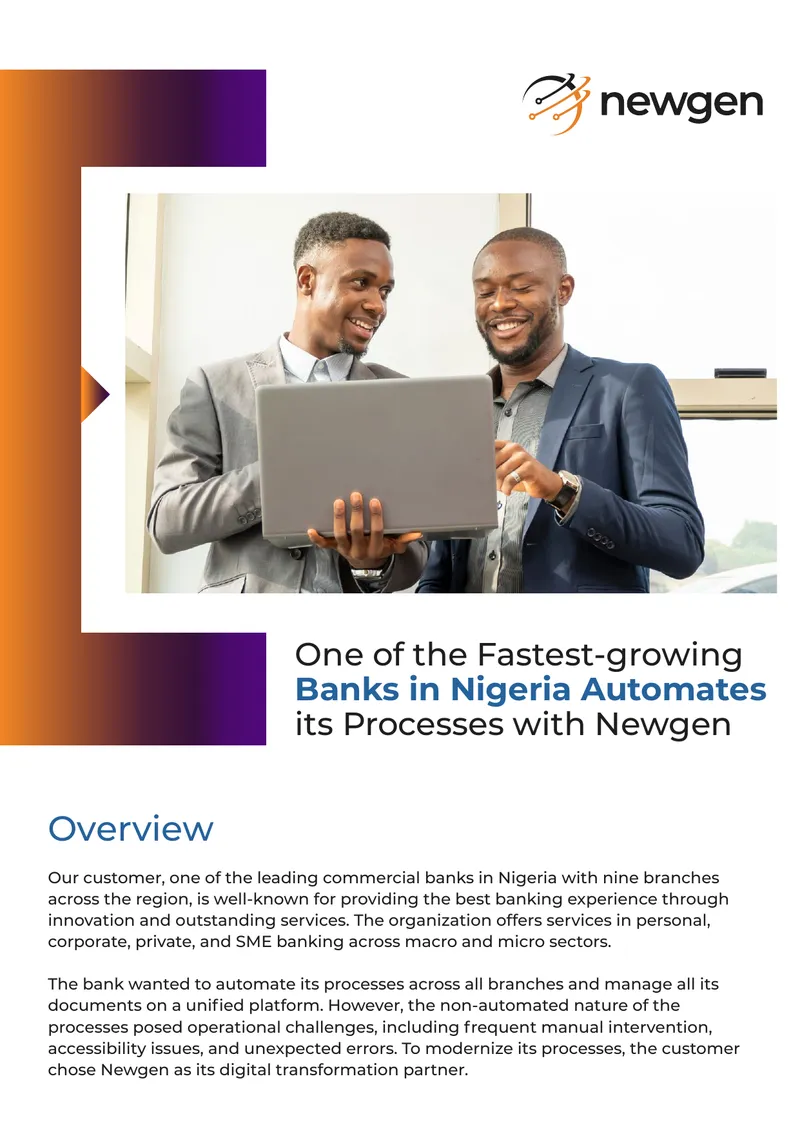 Banking Process Automation Implementation Case Study