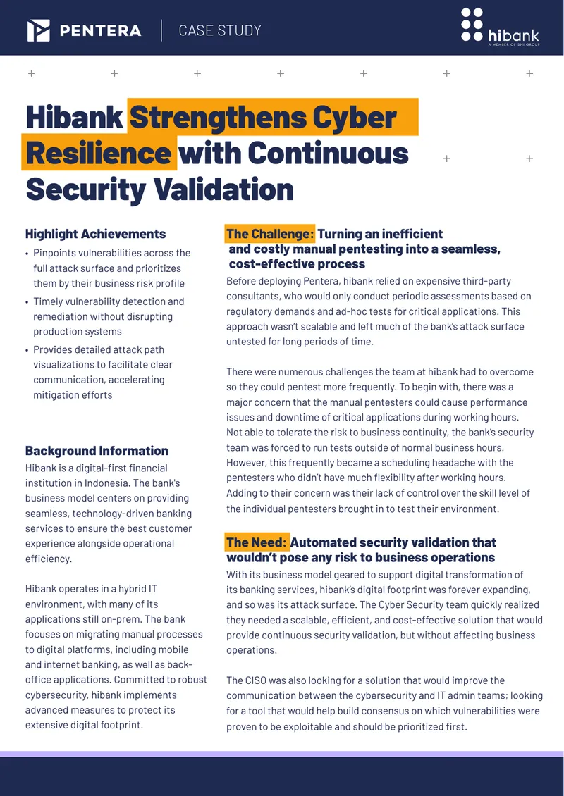 Hibank Enhances Cybersecurity with Automated Validation