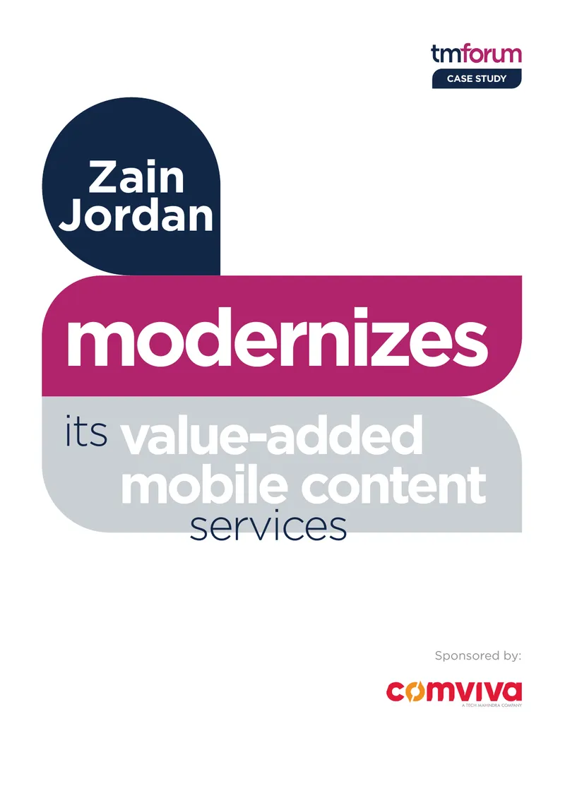 Zain Jordan Value-Added Services Modernization Case Study