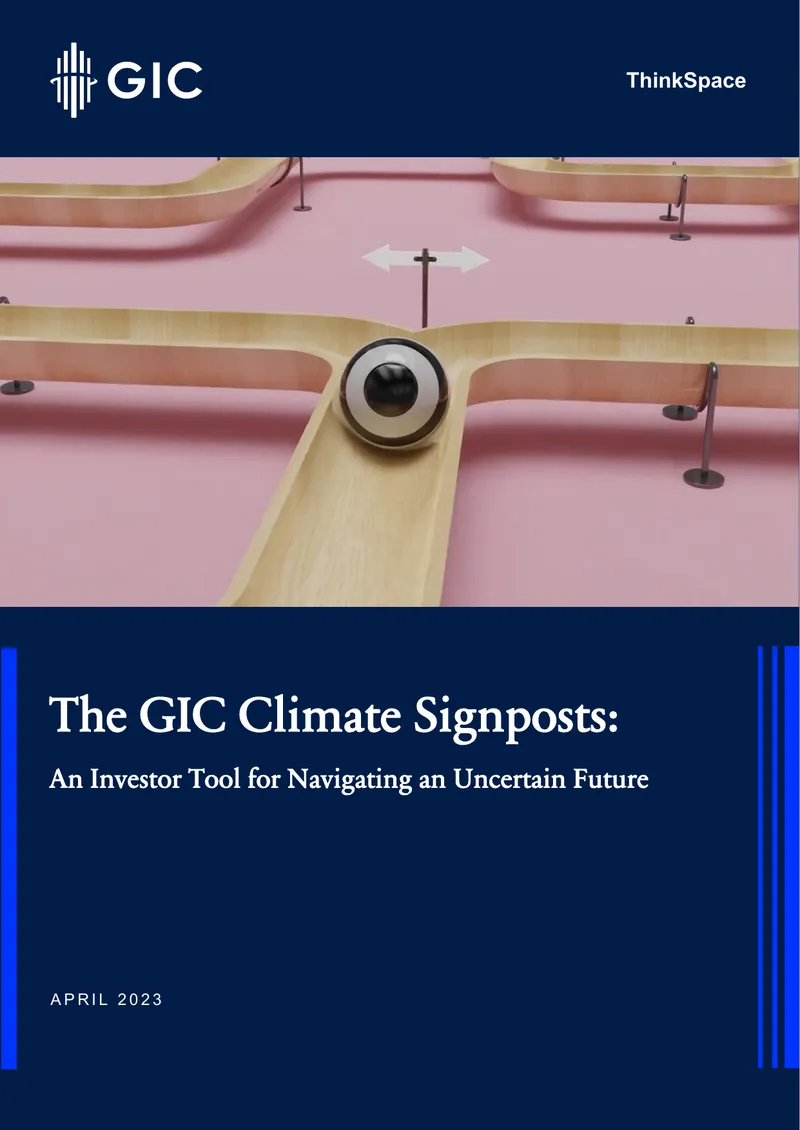 GIC Climate Signposts Investor Tool Overview