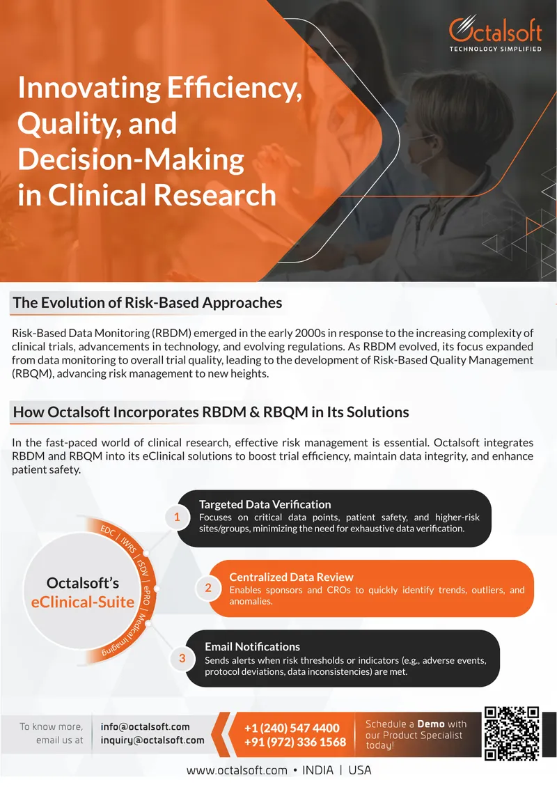 Integration of Risk-Based Approaches in Clinical Trials