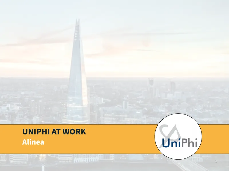 UniPhi Software Case Study with Alinea Consulting