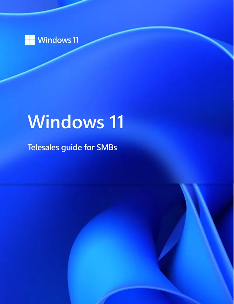 Windows 11 Telesales Guide for SMBs
