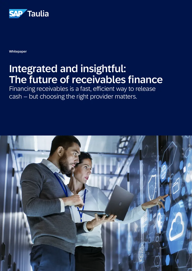 Integrated Approaches to Receivables Finance