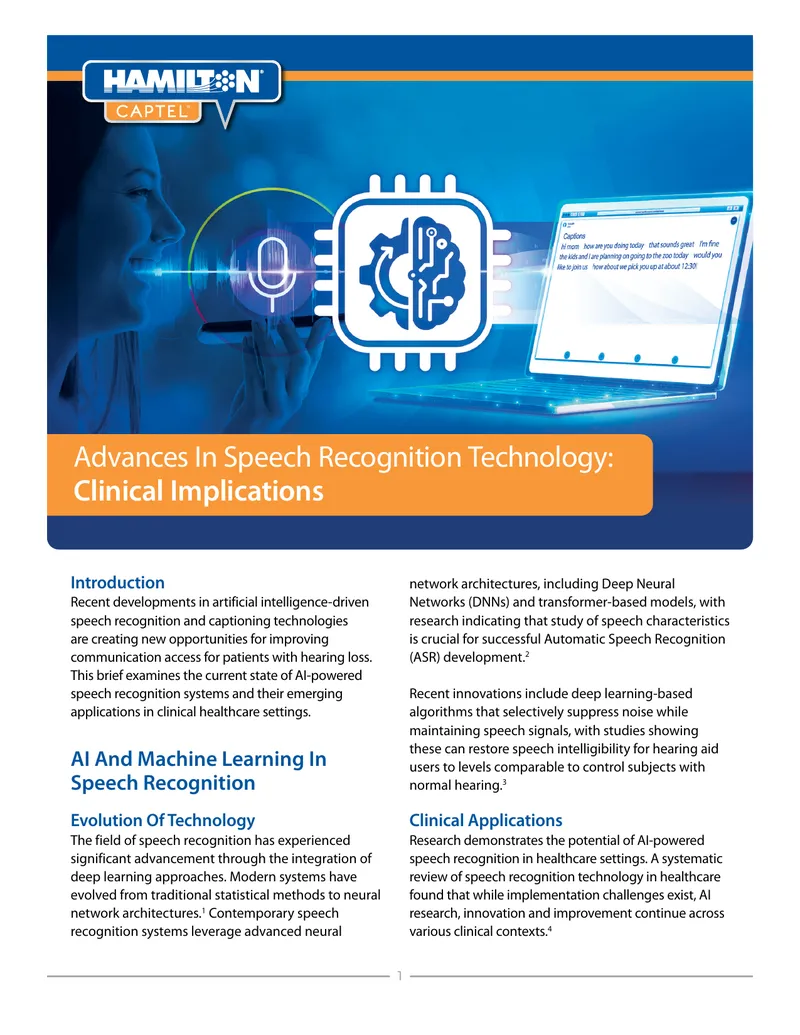 AI-Powered Speech Recognition in Healthcare