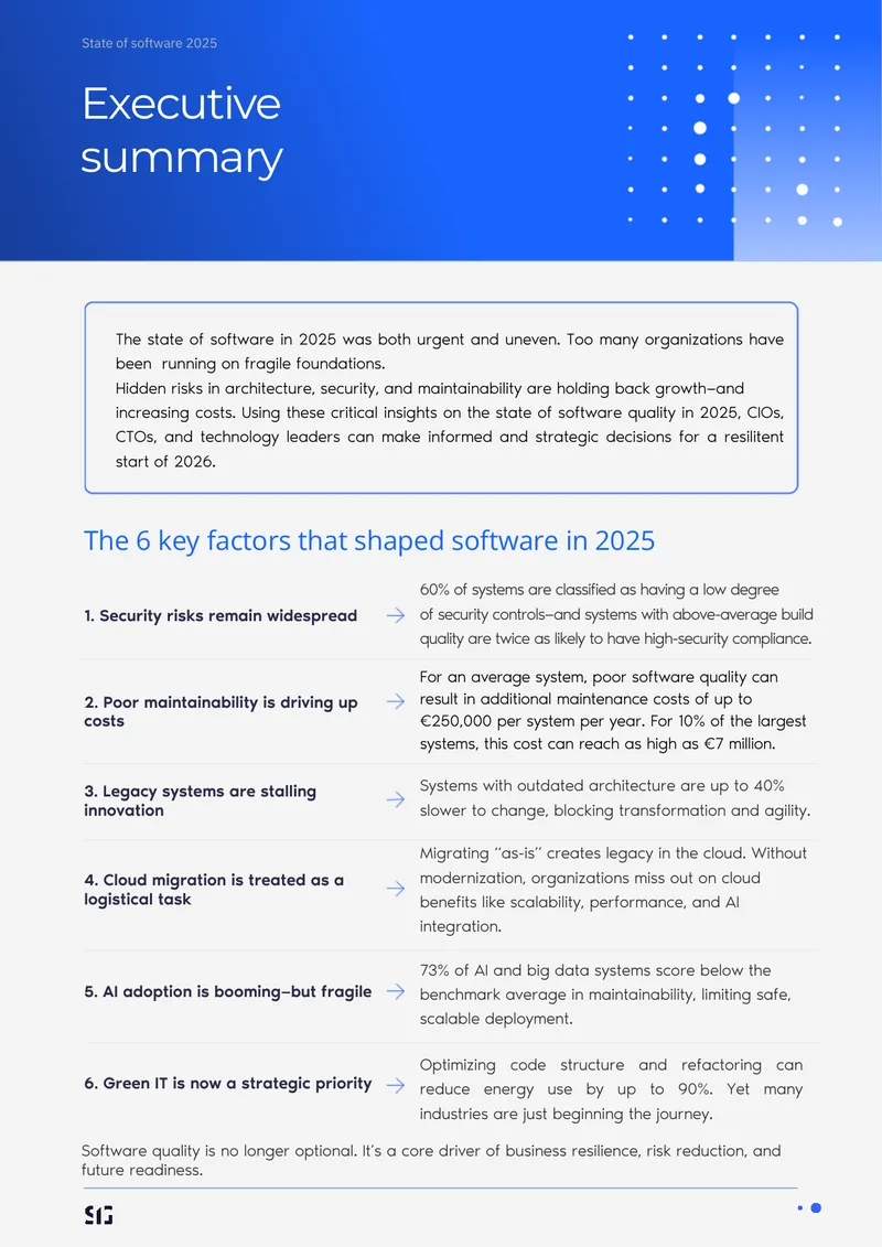 Key Factors Shaping Software in 2025