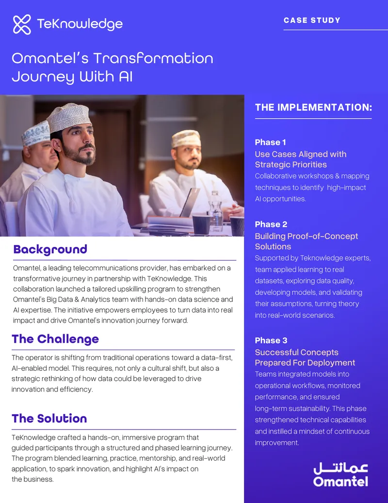 Omantel's AI Transformation Case Study