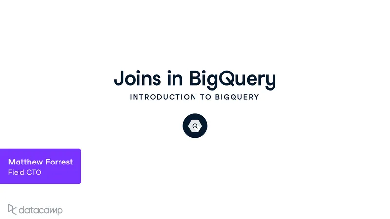 Joins and Data Manipulation in BigQuery