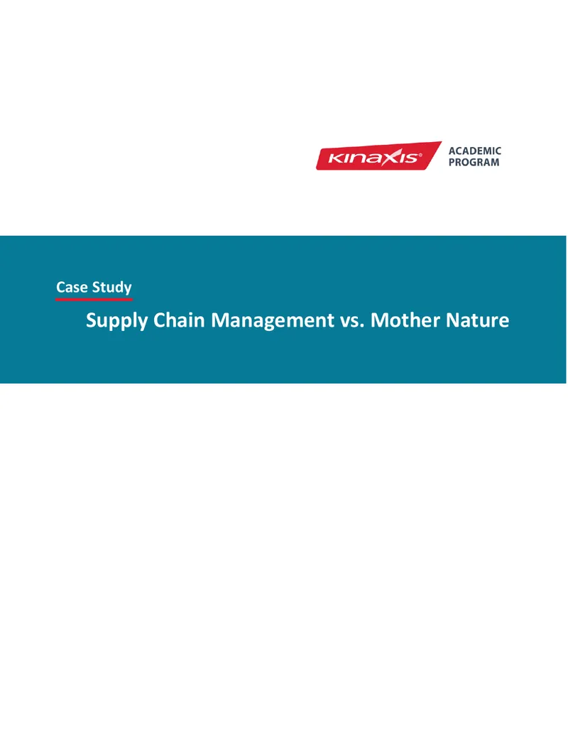 Supply Chain Management Case Study