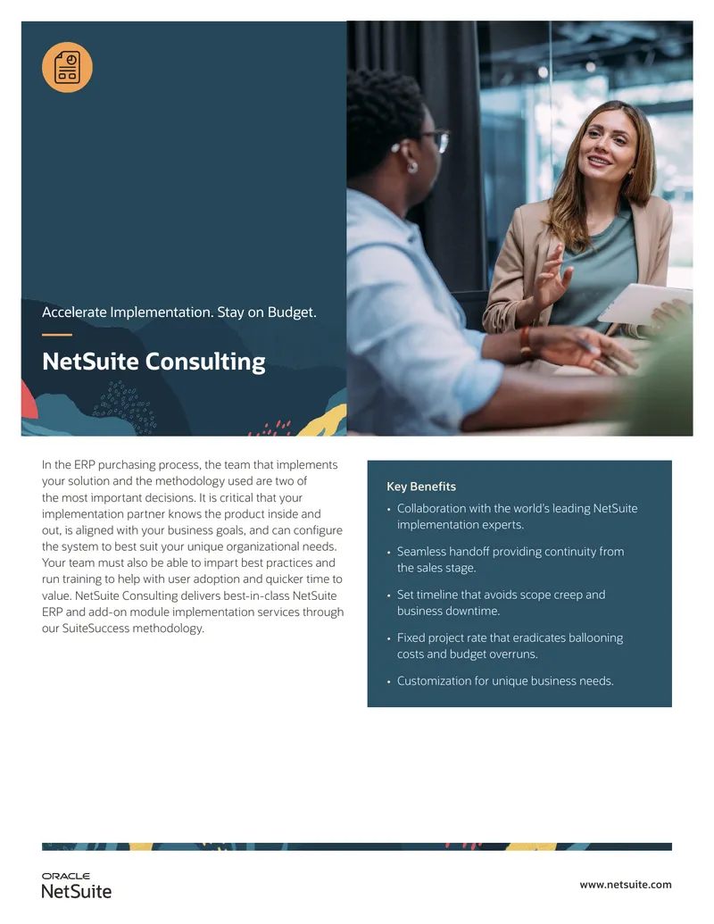 NetSuite ERP Implementation Methodology Overview