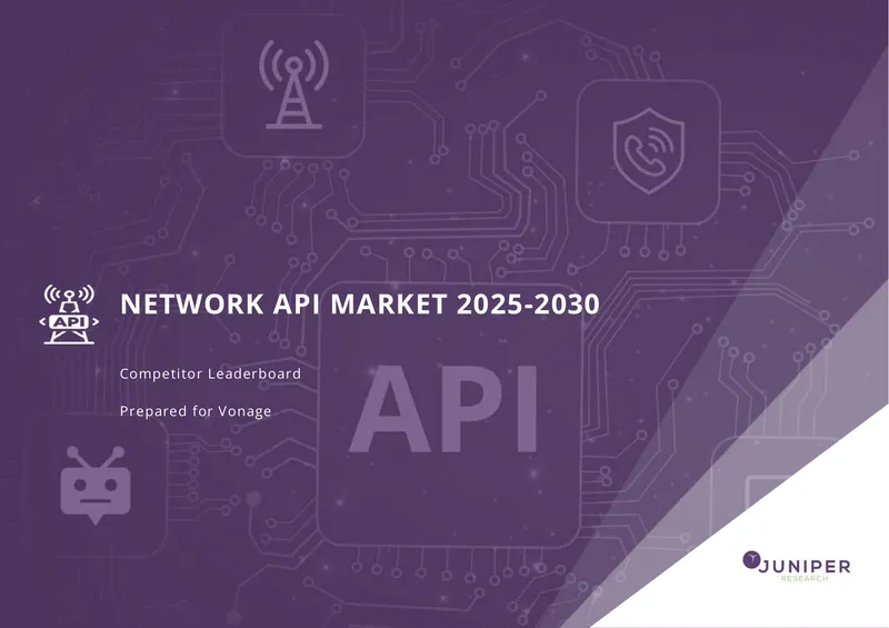 Network API Market 2025-2030 Competitor Leaderboard