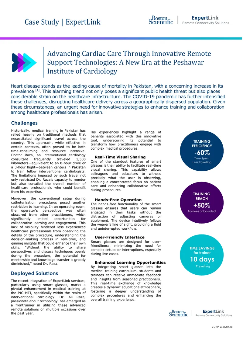 Advancing Cardiac Care with Remote Support Technologies