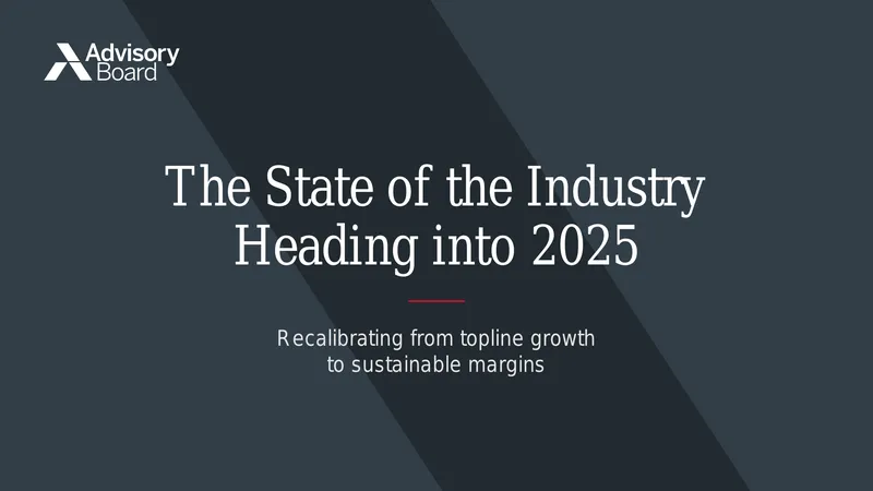 Industry Landscape Analysis Heading into 2025