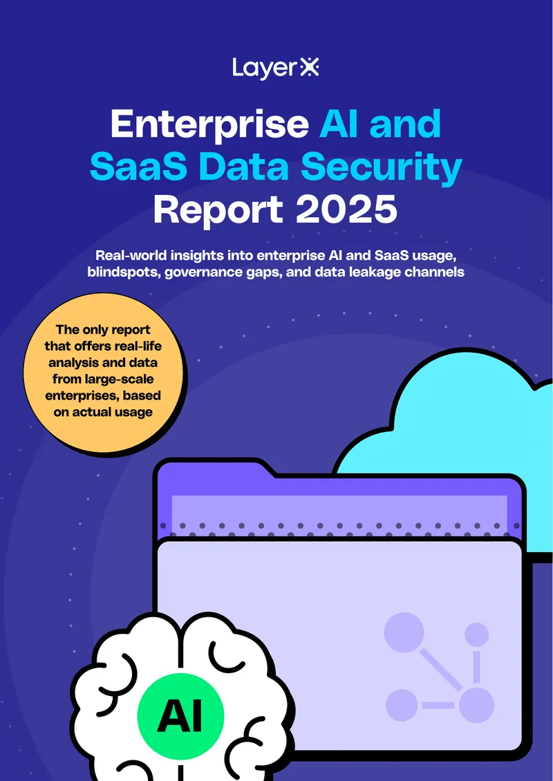 Enterprise AI and SaaS Data Security Report 2025