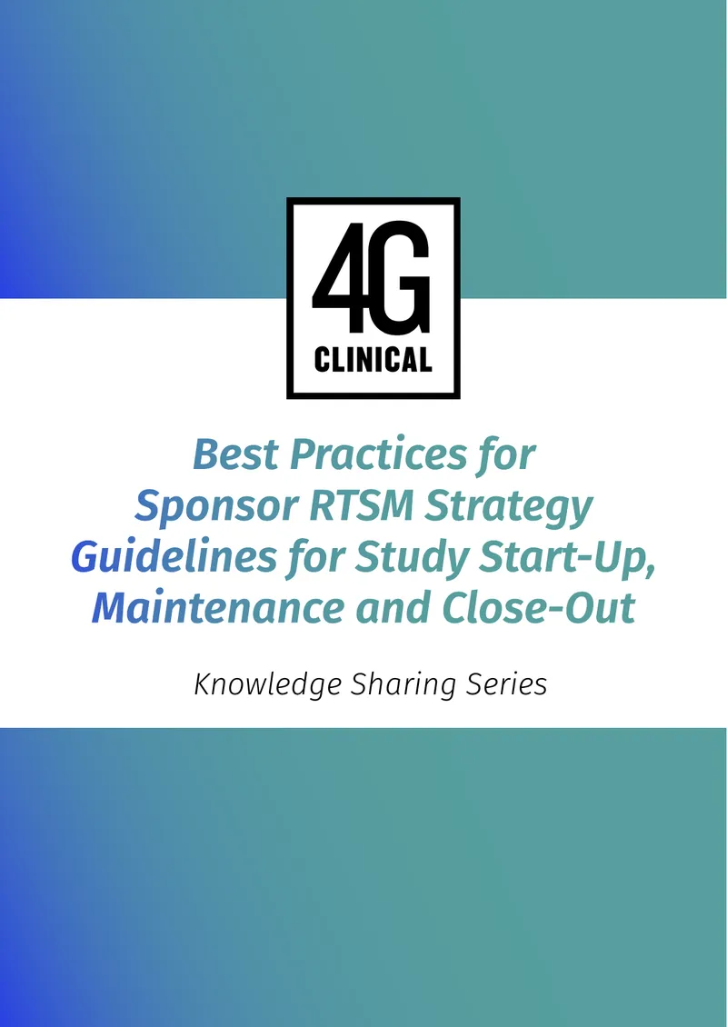 Best Practices for Sponsor RTSM Strategy Guidelines