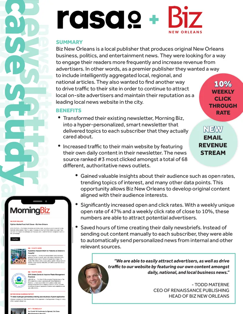 Hyper-Personalized Newsletter Case Study
