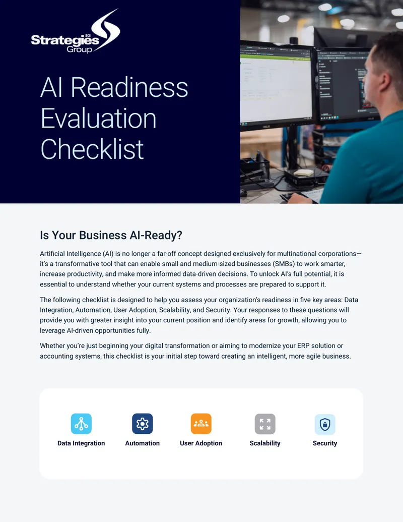 AI Readiness Evaluation Checklist for SMBs