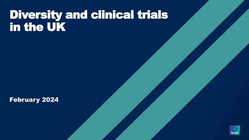 Diversity in Clinical Trials in the UK