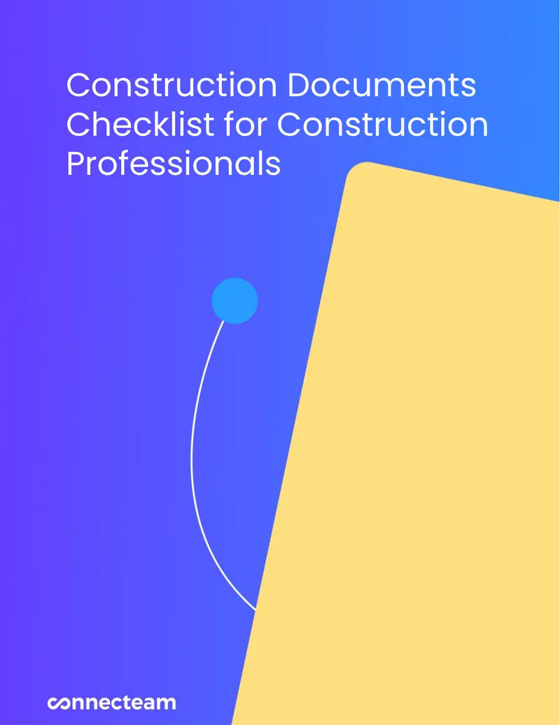 Construction Documents Checklist for Professionals