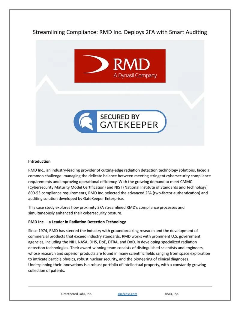 Streamlining Compliance with 2FA and Smart Auditing