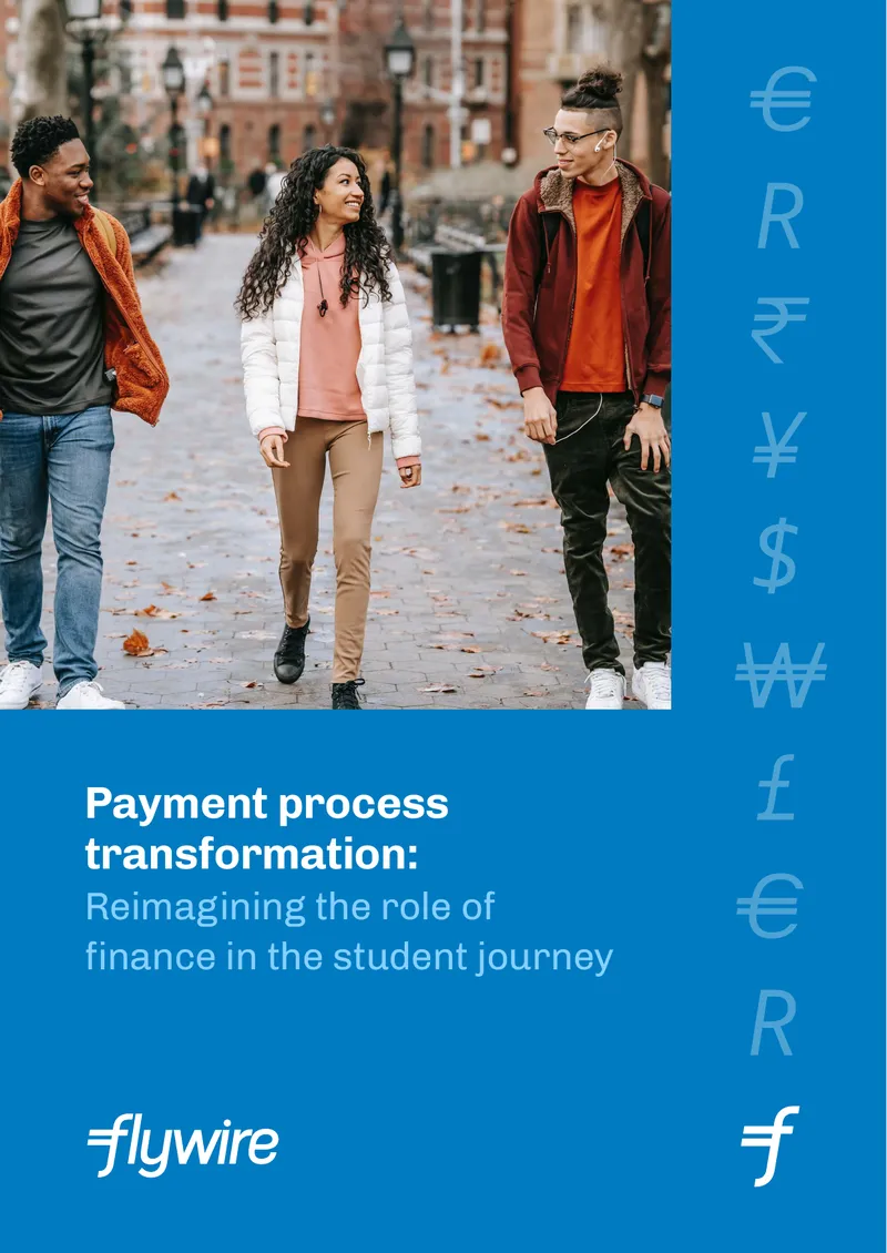 Payment Process Transformation in Higher Education