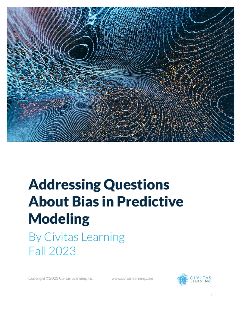 Addressing Bias in Predictive Modeling in Education