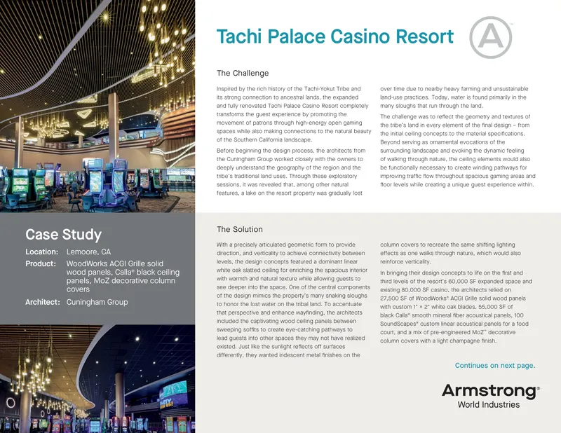 Tachi Palace Casino Resort Design Case Study