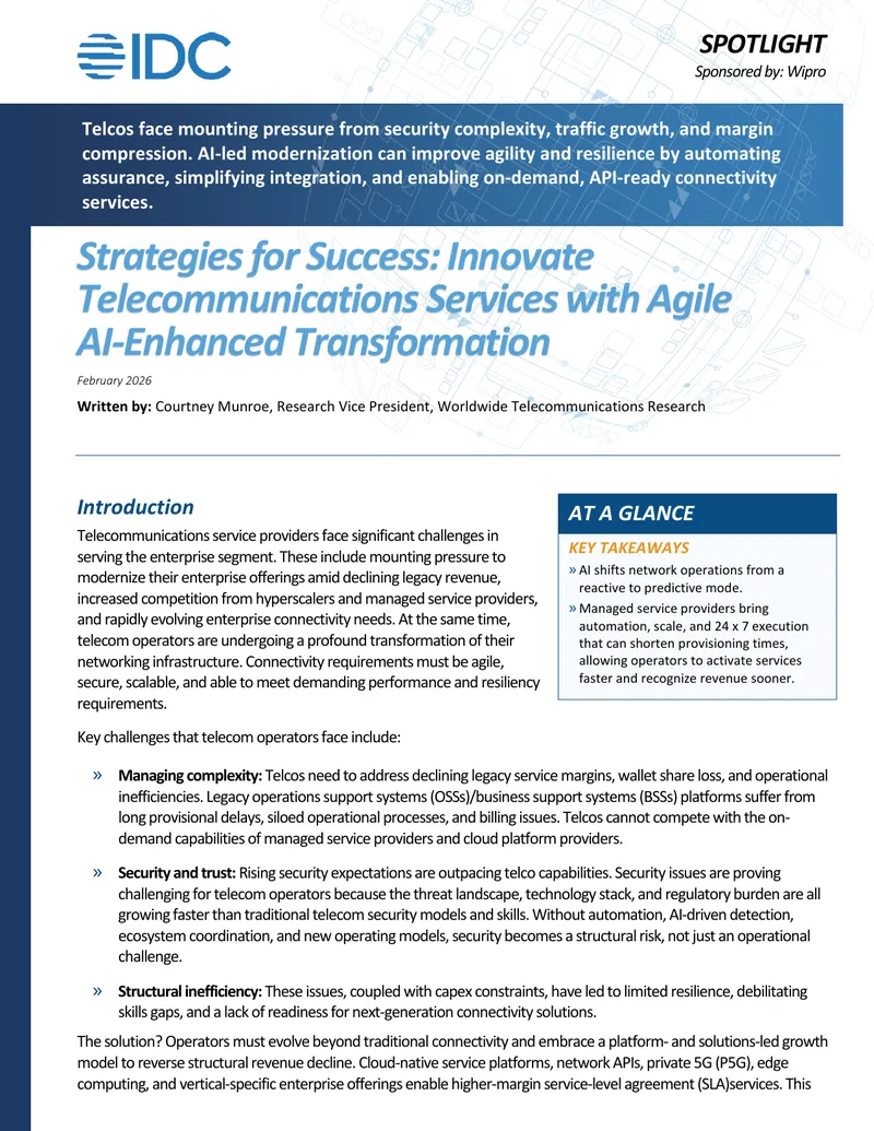 Strategies for Success in Telecommunications Services