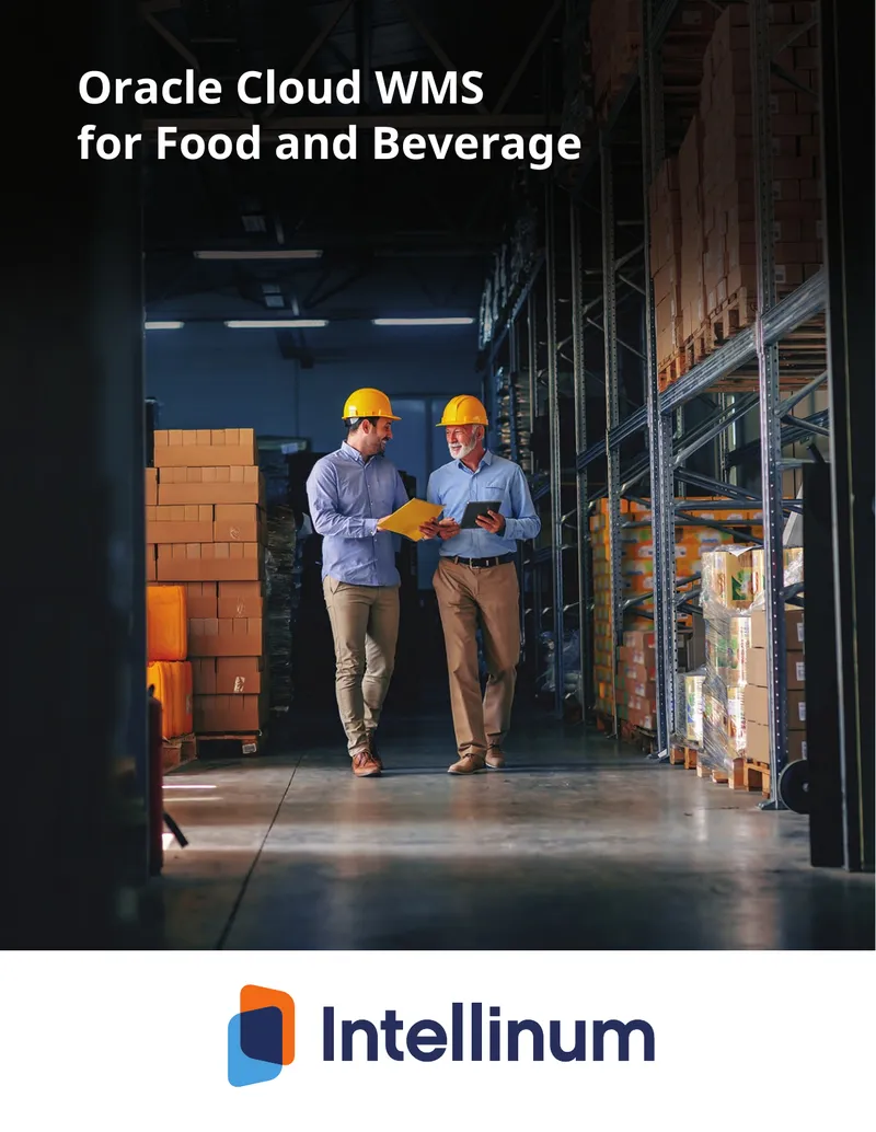 Oracle Cloud WMS for Food and Beverage Industry