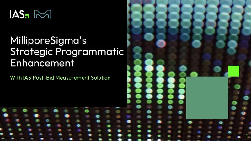 MilliporeSigma Strategic Programmatic Enhancement Case Study
