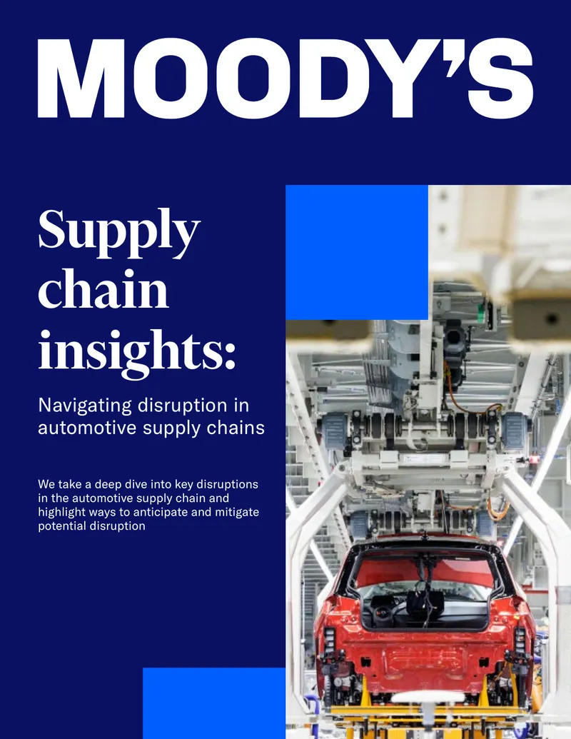 Navigating Disruptions in Automotive Supply Chains