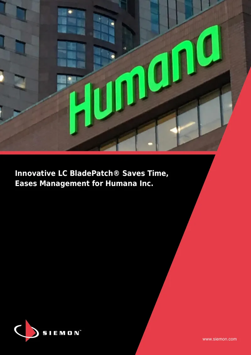 LC BladePatch Jumper Implementation at Humana