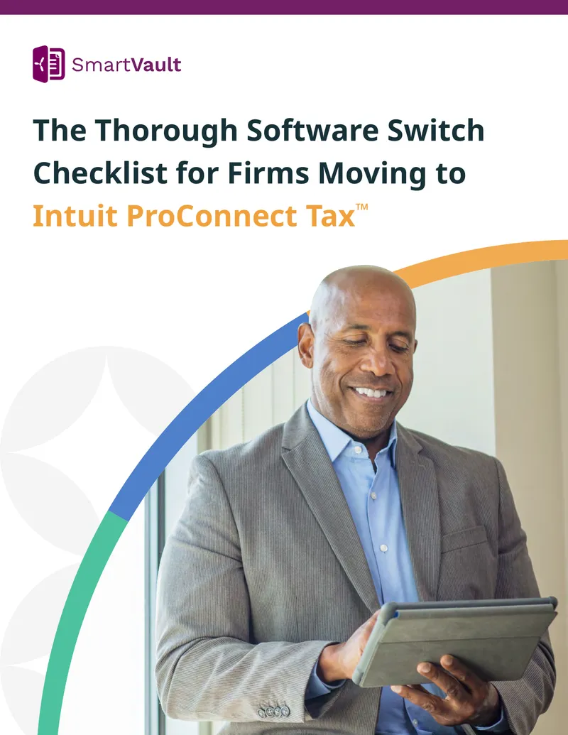 Checklist for Transitioning to Intuit ProConnect Tax