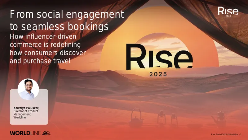 Influencer-Driven Commerce in Travel Industry
