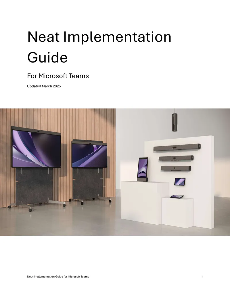 Neat Implementation Guide for Microsoft Teams
