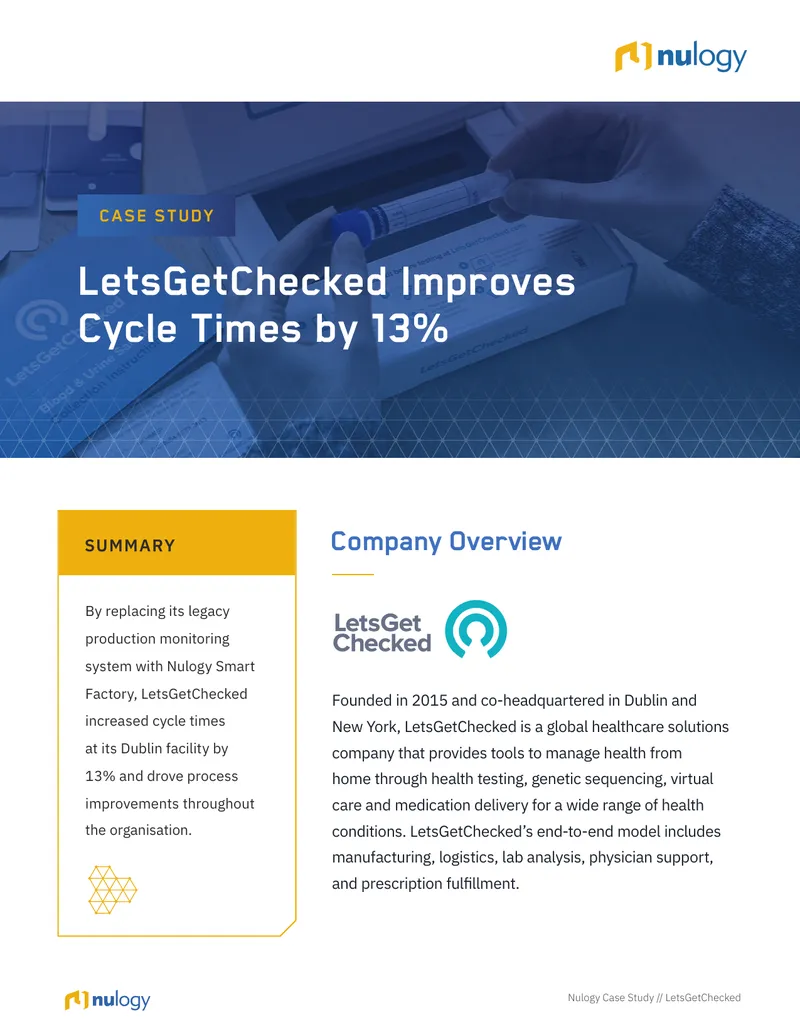 Nulogy Case Study on LetsGetChecked
